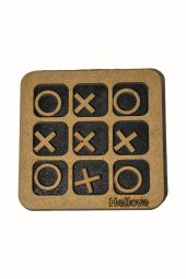 Çocuklar İçin Eğitici Oyuncak Mini XOX Oyunu Tic Tac Toe Oyunu - 5