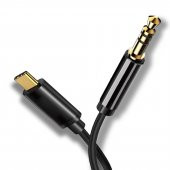 Winex AX36 Type-C to 3.5mm Aux Ses Kablosu Siyah - 6