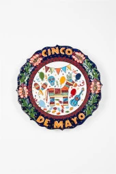 Seramik Tabak Cinco De Mayo 30 cm No.2 thumbnail 2