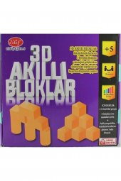 Mashotrend 3d Akıllı Bloklar Zeka Oyunu - Blok Denge Oyunu - Eğitici Yapboz - 1