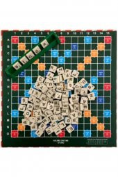Hobi Eğitim Dünyası Kelime Oyunu / Yerli Üretim Scrabble Kelime Üretme Oyunu Z5 - 2