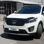 CAPPAFE Kia Sorento Ön Kaput Koruyucu Rüzgarlık 4mm (ABS) 2016-20 - 4