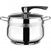 Cooker Lara 6 Litre Paslanmaz Çelik Düdüklü Tencere CKR911 - 1