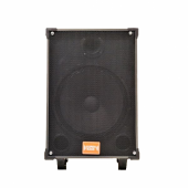 HT-91200 30 Cm Bass Şarjlı Çift Mikrofonlu Anfi Hoparlör Sistemi thumbnail 3