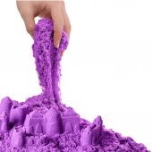 03689 Aksesuarlı Mor Kinetik Oyun Kumu 500 gr -Dede - 6