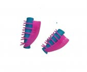 Hair Clips Hair Roller Silikon Bigudi 7x2cm 12 Li Renkli - 1