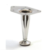 Konik Mobilya Ayağı Parlak Krom - 4