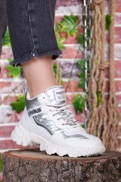 Vojo Clara Guja Fashion Termal Yünlü Kadın Sneaker - 6