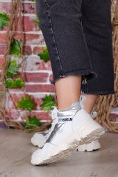 Vojo Clara Guja Fashion Termal Yünlü Kadın Sneaker - 9