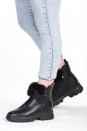 Vojo SS Guja Fashion İçi Kürklü Fermuarlı Kadın Bot - 9