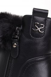 Vojo SS Guja Fashion İçi Kürklü Fermuarlı Kadın Bot - 11