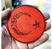 AYYILDIZ ATATÜRK Deri PEÇ - Arma - Askeri Patch thumbnail 2