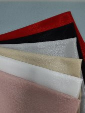 Finezza Paris Jakarlı Kumaş Güpürlü Bej Masa Örtüsü  Dikdörtgen 160*220 cm - 963 - 3