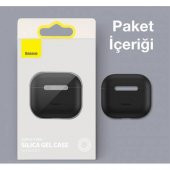 Polham Baseus Ultra İnce Airpods 3 (2021) Kılıfı Parmak İzi Bırakmaz Şarj Girişli Airpods 3 Kılıf - 7