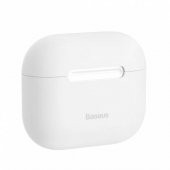 Polham Baseus Ultra İnce Airpods 3 (2021) Kılıfı Parmak İzi Bırakmaz Şarj Girişli Airpods 3 Kılıf - 8