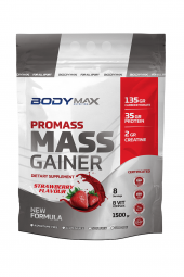 Bodymax Promass 6000 Gr Mix Muz Çikolata Çilek Kurabiye + Shaker - 6
