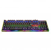 Rampage BYGAME-K1 RGB Led Frame Rainbow Mekanik Red Switch Gaming Oyuncu Klavyesi thumbnail 1