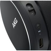 Samsung AKG By Harman Kardon Y400 Kablosuz Bluetooth Kulaklık (20 Saat Pil, USBC, Otomatik Oynatma/Duraklatma) Siyah Samsung Türkiye Garantili - 6