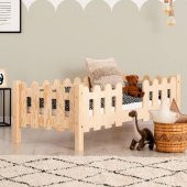 Markaawm Montessori Yatak Ahşap Çocuk Karyola Leaf - 1