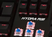 Rampage Hydra R6 Full Color RGB LED Gaming Pro BLUE Switch Alminy - 5