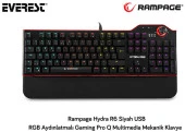 Rampage Hydra R6 Full Color RGB LED Gaming Pro BLUE Switch Alminy - 7