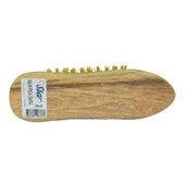 Halı Fırçası Tahta Fırça Nalın Fırça Karışık Renk 20 Cm - 5