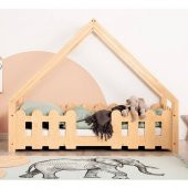 Markaawm Montessori Yatak Doğal Çam Çocuk ve Bebek Karyolası Tale - 2