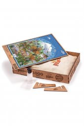 King Of Puzzle Türkiye Minyatürleri - Erzurum - Nasuhi Hasan Çolpan Ahşap Puzzle 1000 Parça - 1