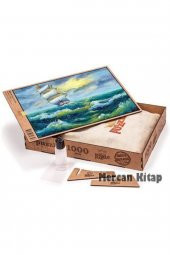 King Of Puzzle Yelkenli Ve Deniz Ahşap Puzzle 1000 Parça (mz01-m) - 3