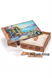 King Of Puzzle Taraçadan Sahil Ahşap Puzzle 1000 Parça (mz09-m) - 2