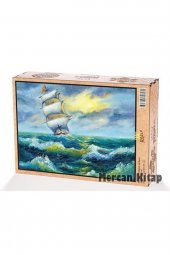 King Of Puzzle Yelkenli Ve Deniz Ahşap Puzzle 2000 Parça (mz50-mm) - 1