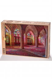 Nasır El-mülk Camii - Şiraz Ahşap Puzzle 1000 Parça - 1