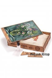 King Of Puzzle Papatya Vazosu Ahşap Puzzle 1000 Parça (nt09-m) - 3
