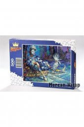 King Of Puzzle Palyaço Ve Papağan Ahşap Puzzle 500 Parça (pt02-d) - 1