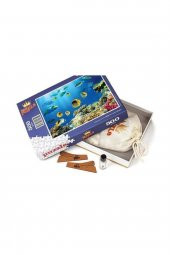 King Of Puzzle Tropikal Balıklar Ahşap Puzzle 500 Parça (HV06-D) - 3