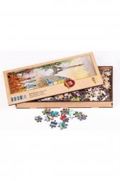 King Of Puzzle Paris Caddeleri - Fransa Ahşap Puzzle 300 Parça (sk01-ccc) - 2