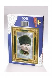 King Of Puzzle Atatürk - Ankara 1922 Ahşap Puzzle 500 Parça (TR14-D) - 1