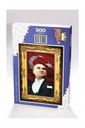 King Of Puzzle Atatürk - 29 Ekim 1933 Ahşap Puzzle 500 Parça (TR18-D) - 2