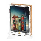 King Of Puzzle Kitap Serisi - Fantastik Kitap Evler 1000 Parça Puzzle - 1