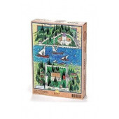 King Of Puzzle Türkiye Minyatürleri - Çanakkale - Nusret Çolpan Ahşap Puzzle 500 Parça (ts12-d) - 3