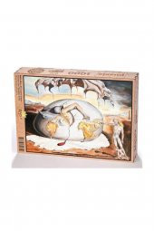 King Of Puzzle Yeni Bir Adamın Doğuşu / Salvador Dali Ahşap Puzzle 1000 Parça (KR11-M) - 1