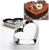 Narkalıp Kalp Kek Kalıbı Derinlik 8cm En 15cm thumbnail 4