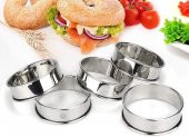 Narkalıp Hamburger Ekmeği Pişirme Kalıbı 10cm - 5