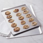 Narkalıp Paslanmaz Altlık 30x30cm Kurabiye Çikolata Kek Pasta Teşhir thumbnail 4