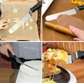 Narkalıp Eğik Pasta Sıvama Spatula  25CM - 5