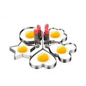 Narkalıp Omlet Ve Krep Pişirme Kalıbı 5 Li Set - 2