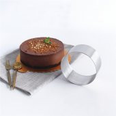 Narkalıp Yuvarlak Kek Kalıbı 3 Lü Serinlik 10cm - 4