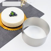 Narkalıp Yuvarlak Kek Kalıbı 14,5cm Derinlik 8cm - 1
