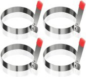 Narkalıp Yuvarlak 0mlet Ve Krep Pişirme Kalıbı 4 Adet thumbnail 1