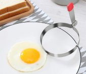 Narkalıp Yuvarlak 0mlet Ve Krep Pişirme Kalıbı 4 Adet thumbnail 4